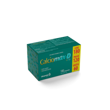 Calciomax D 750mg 180 Comprimidos - Orange