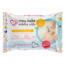 Lenço Umedecido Meu Bebê Minha Vida Suave - 40 Unidades - Nutriex