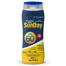 Protetor Solar SunDay Fps 60 200ml - Nutriex