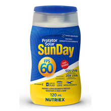 Protetor Solar SunDay Fps 60 120ml - Nutriex