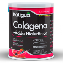 Colágeno Verisol + Ácido Hialurônico + Vitaminas 240g Sabor Frutas Vermelhas – Katiguá