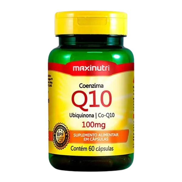 Coenzima Q 10 Maxinutri 100mg 60 Cápsulas Equilibra Vida 1913