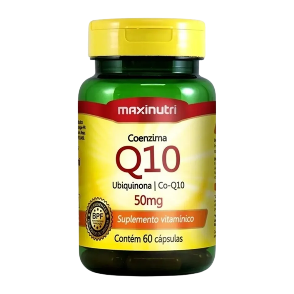 Coenzima Q10 Maxinutri 50MG 60 Cápsulas Equilibra Vida