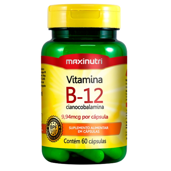 Vitamina B12 Maxinutri - 60 Cápsulas