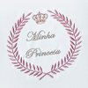 Kit Berço Minha Princesa Rosê 100% Algodão 8 Peças