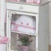 Toalha de Banho Enxoval Bebê Menina Com Capuz Requinte Luxo Rosa