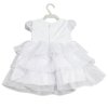 Vestido de Bebê Ana Julia Branco 02 Peças
