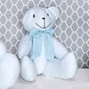 Ursinho Decorativo Azul Bebê P