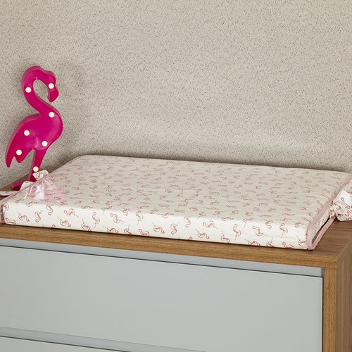 Trocador de Bebê Flamingo Rosê