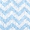 Rolo Sebastian Chevron Azul e Branco Tricot 40cm