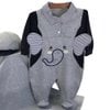 Saída de Maternidade Elefante Cinza 4 peças