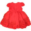 Vestido Infantil Chic Vermelho