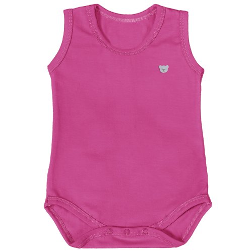 Body de Bebê Regata Basic Pink