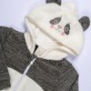 Macacão Longo para Bebê em Soft Urso Panda
