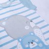 Macacão Curto para Bebê Cotton Ursinho Azul