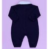 Macacão de Bebê Menino Astronauta Azul Marinho - M