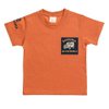 Conjunto Infantil Camiseta e Bermuda Savanna Laranja