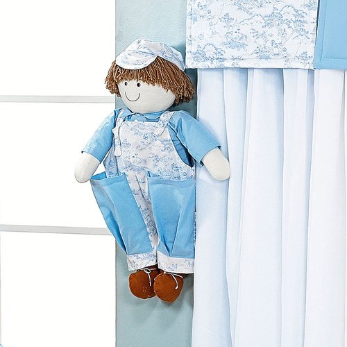 Porta Fraldas Boneco Enxoval para Quarto de Bebê Menino Ninos Príncipe Azul