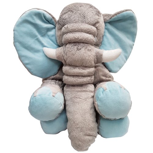 Almofada Elefante Sonho Cinza com Azul