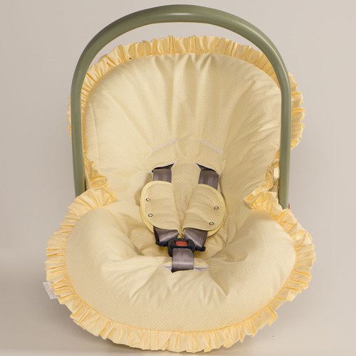 Capa de Bebê Conforto Poázinho Amarelo