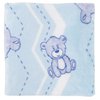 Cobertor de Bebê Ursinho Baby Azul