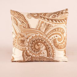 Almofada Decorativa Top Line Malaga Bege 2 PÇS