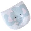 Travesseiro de Bebê Anatômico Elefantinha Rosa