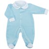 Macacão de Bebê Basic Azul de Plush