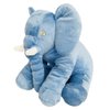Almofada Elefante de Pelúcia Bebê Azul 50cm