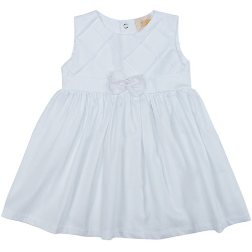 Vestido de Bebê Manu Branco
