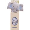 Travesseiro Anatômico + Naninha para Bebê Elefantinho Azul