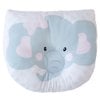 Travesseiro Anatômico + Naninha para Bebê Elefantinha Rosa