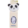 Travesseiro Anatômico + Naninha para Bebê Panda Azul