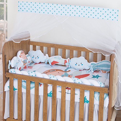 Kit Berço Amiguinhos Baby 11 Peças