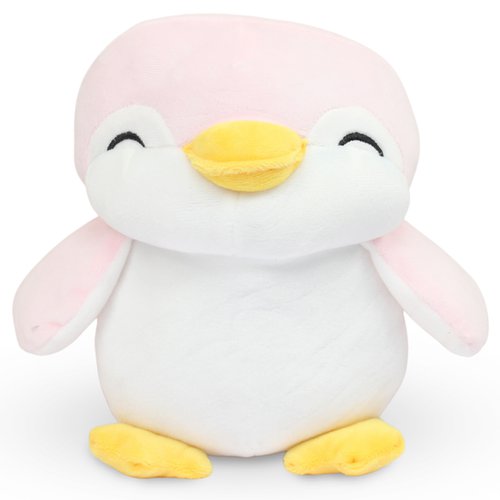 Pinguim Baby de Pelúcia 26cm Rosa