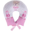 Almofada Amamentação Sublimada Ursa Bailarina Rosa