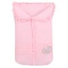 Porta Bebê Elefantinha Rosa Malha 100% Algodão