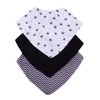 Kit Babador Bandana Estampado Menina e Menino 3 Peças