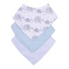 Kit Babador Bandana Estampado Menina e Menino 3 Peças