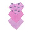 Kit Babador Bandana Estampado Menina e Menino 3 Peças