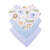 Kit Babador Bandana Estampado Menina e Menino 3 Peças