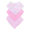 Kit Babador Bandana Estampado Menina e Menino 3 Peças