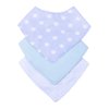 Kit Babador Bandana Estampado Menina e Menino 3 Peças