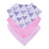 Kit Babador Bandana Estampado Menina e Menino 3 Peças