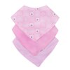 Kit Babador Bandana Estampado Menina e Menino 3 Peças