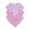Kit Babador Bandana Estampado Menina e Menino 3 Peças
