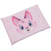 Travesseiro Antissufocante para Bebê Raposa Rosa