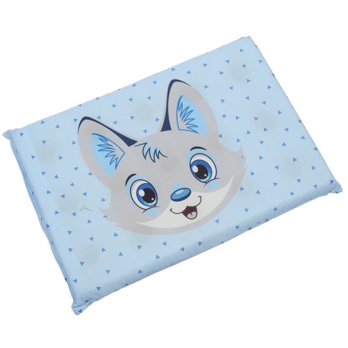Travesseiro Antissufocante para Bebê Raposa Azul
