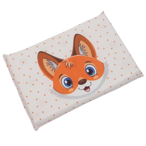 Travesseiro Antissufocante para Bebê Raposa Laranja