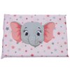 Travesseiro Antissufocante para Bebê Elefante Rosa